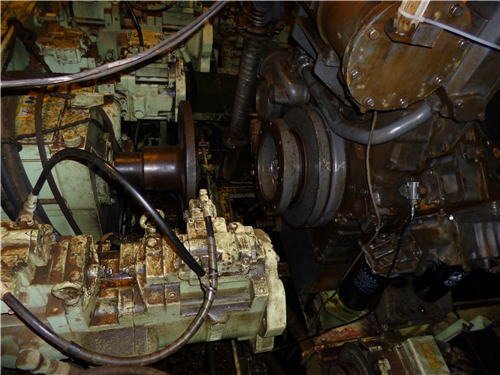 三菱S6R-PTA柴油發(fā)動(dòng)機(jī)冷卻系統(tǒng)