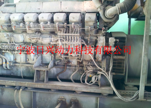 三菱R16柴油發(fā)動機后部裝置的檢測、修理